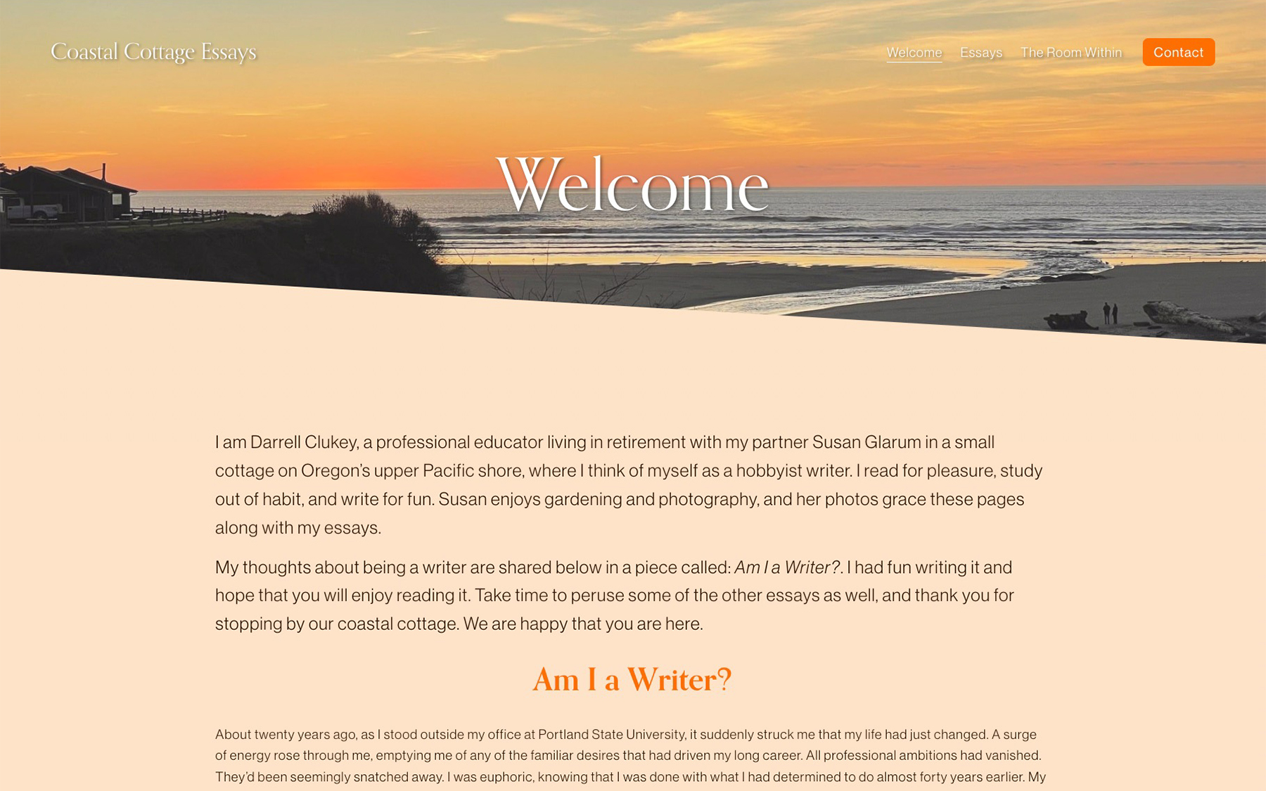 Coastal Cottage Essays screenshot